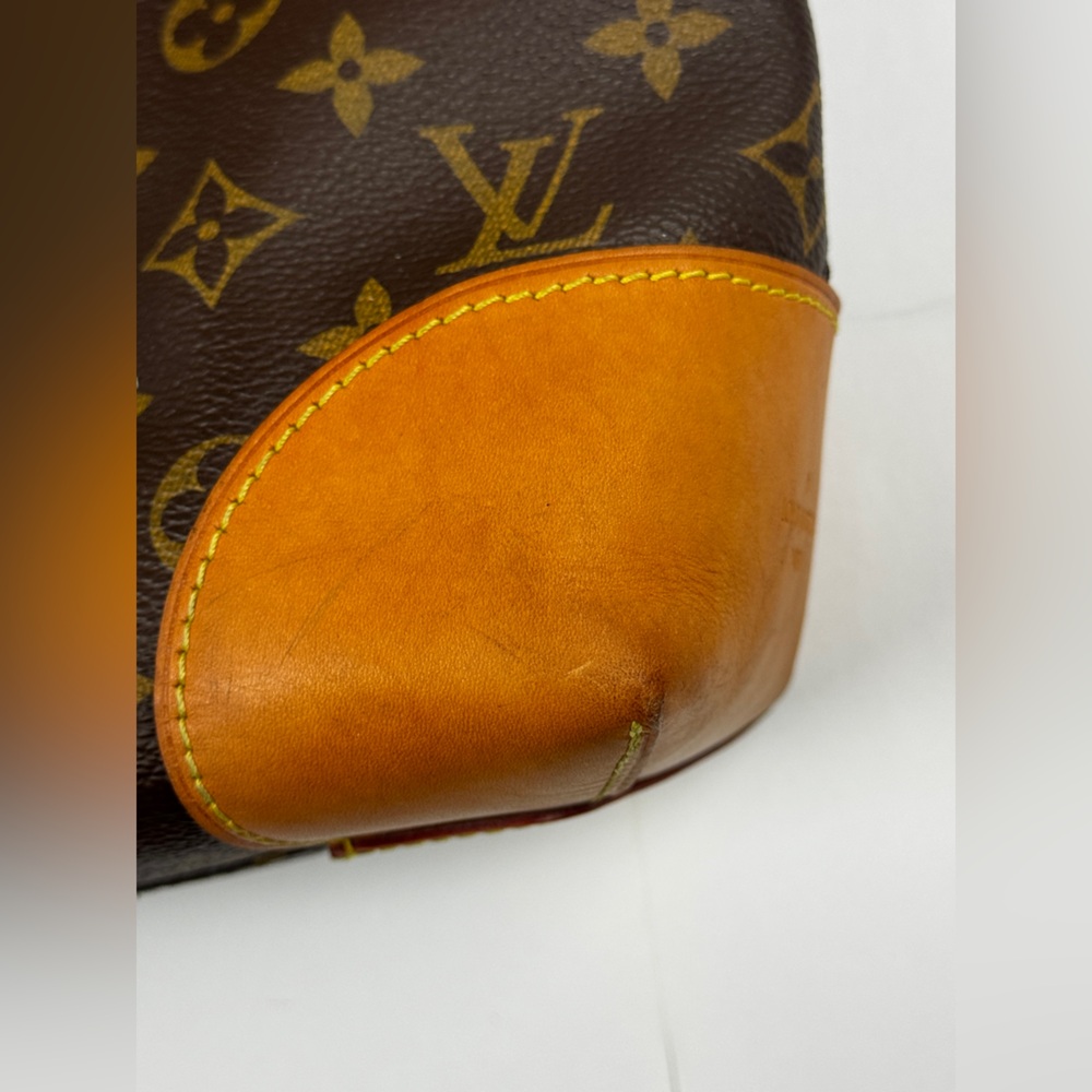 Louis Vuitton PM Berri Shoulder Bag Brown Canvas Monogram Authentic - Picture 11 of 16